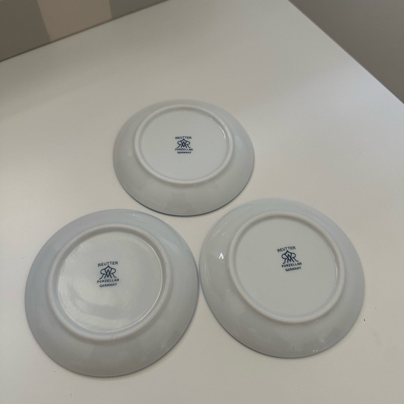 Blue willow Reutter Porzellan Germany 1920’s dishes RARE - Picture 3 of 3